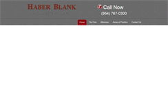 Desktop Screenshot of haberblank.com